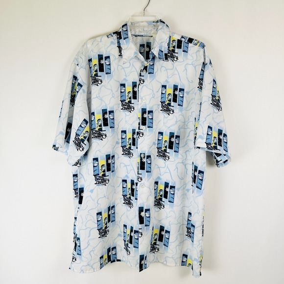 South Pole Other - South Pole Denim Shirt Mens 2XL Button Up Skater Thug Graphic No Tags Streetwear